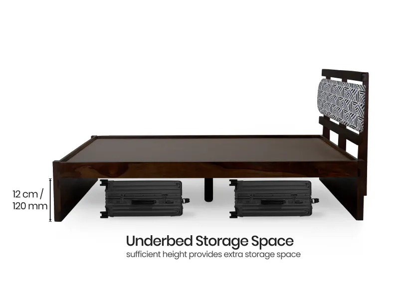 Siesta Solid Wood Queen Size Double Bed